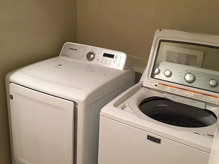 Laundry area (across from middle bedroom)