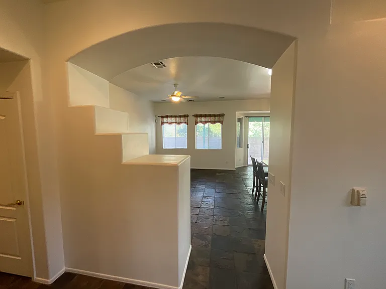 Entry to family room/kitchen