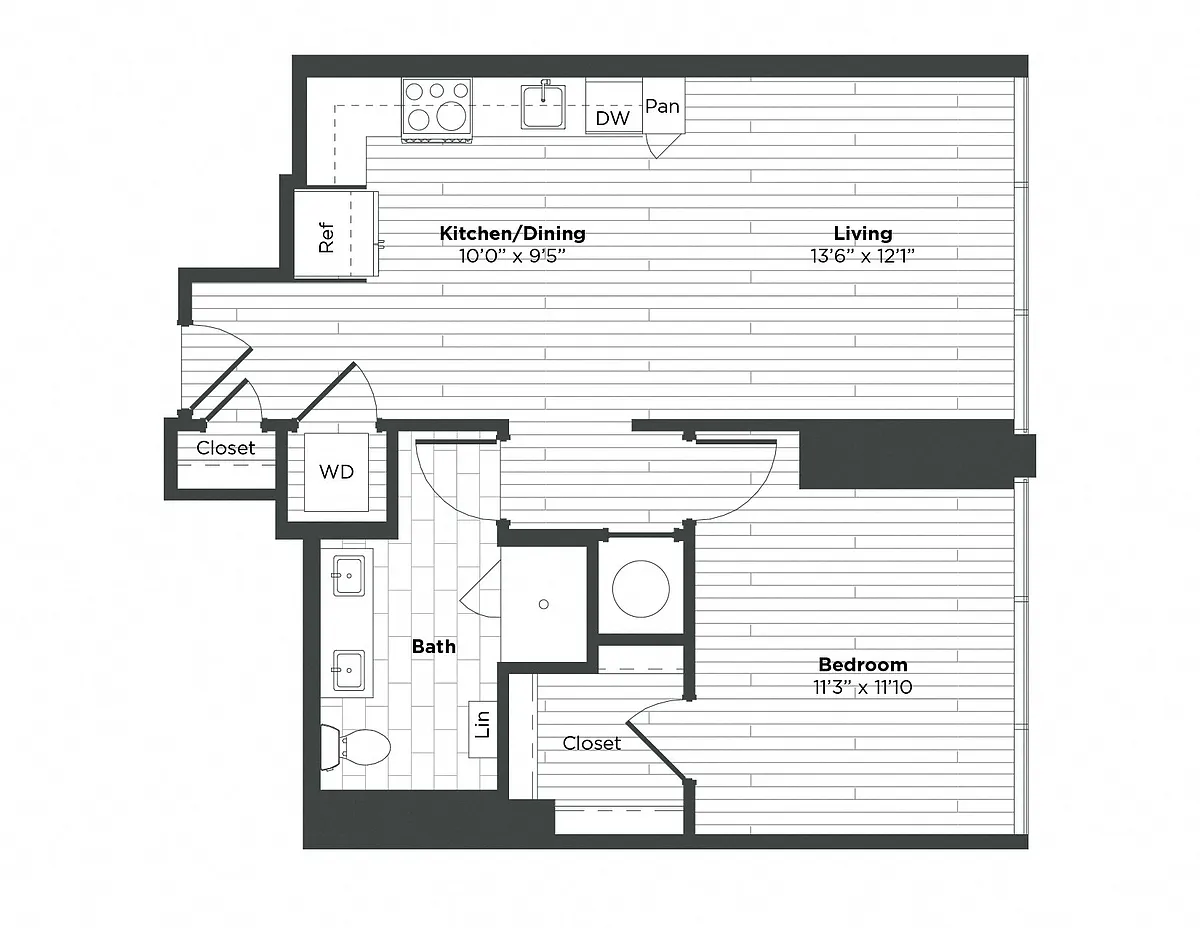 Floor plan 1EB