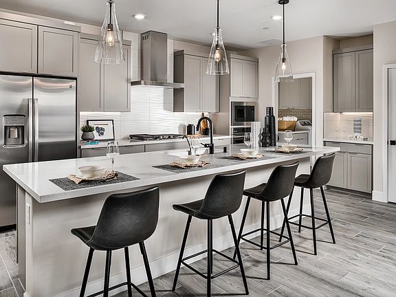 Evia Kitchen - Model Home