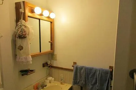 BATH basin and light bar