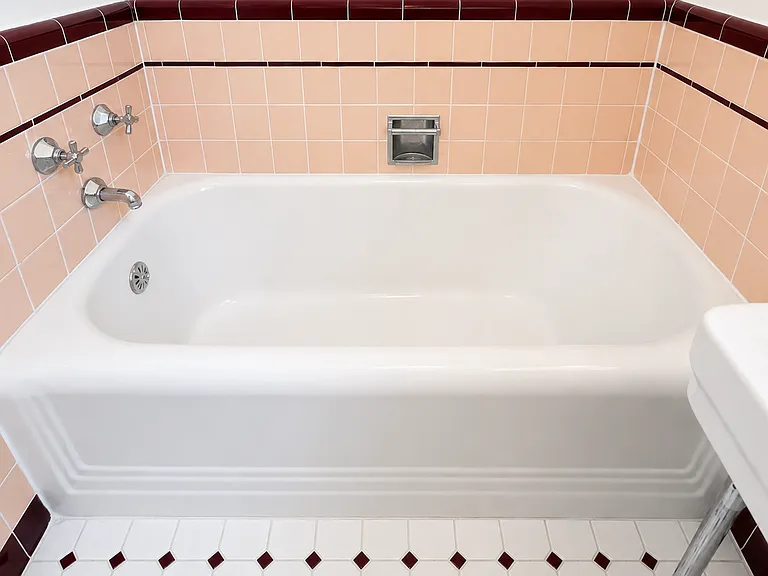 BATHTUB and gorgeous tiles