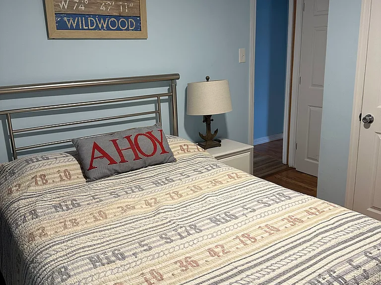 Fourth Bedroom: Semi private room with full sized bed.
