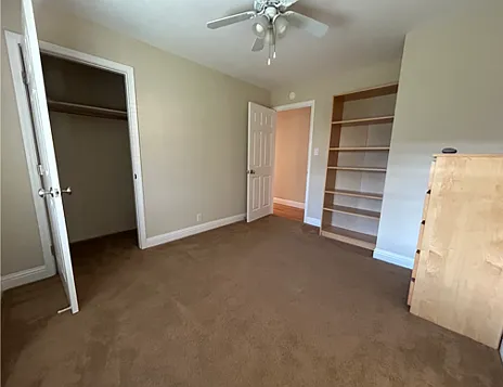 Carpets will be replaced by polished hardwood or new carpet!