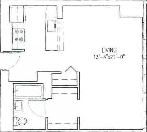 2nd image of 350 W 42nd St APT 5J