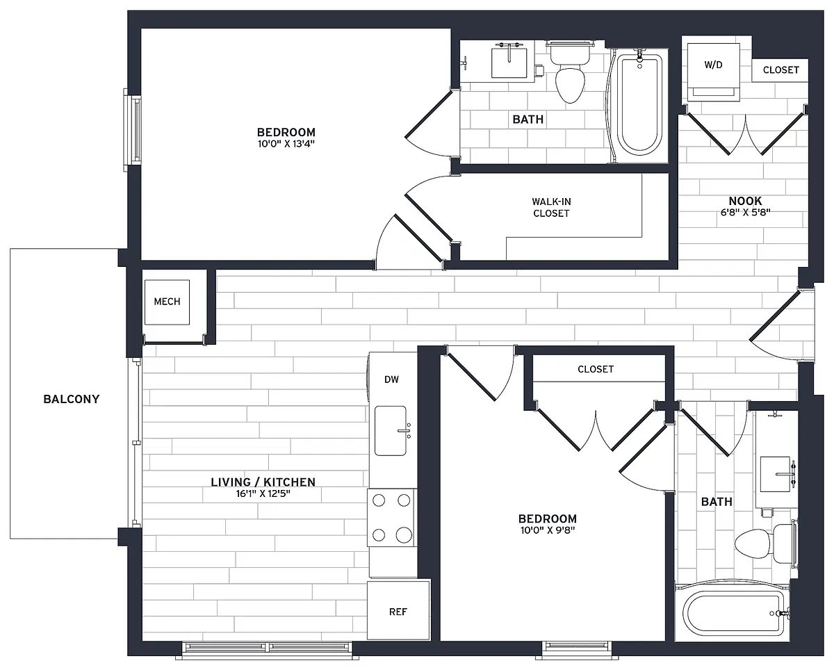 Floor plan B1