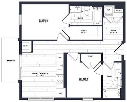 Floor plan B1