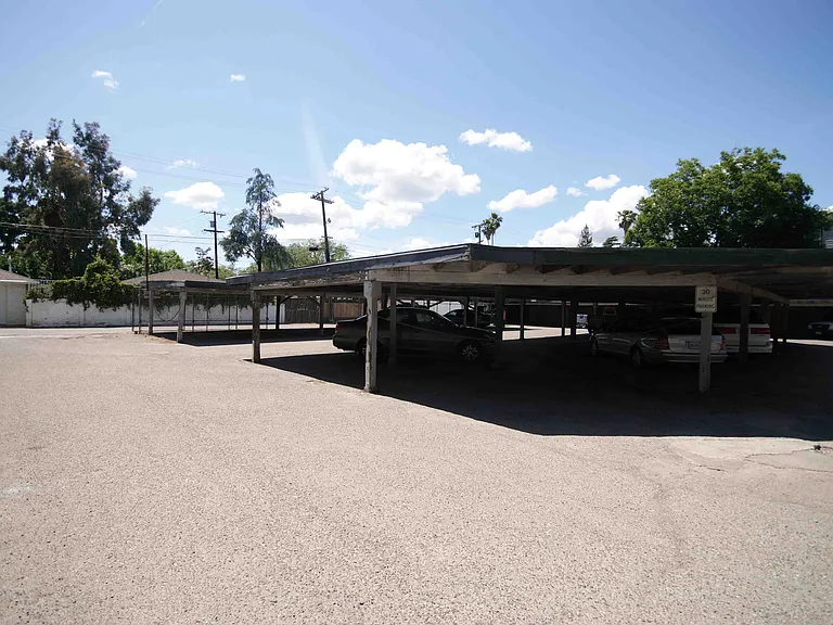 Gated Carport