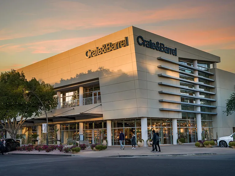 Transform your home with Crate & Barrel at Kierland Commons.