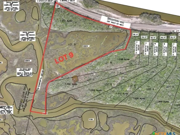 0 Brighton Ave Lot 9, Pt Lavaca, TX 77979