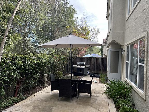 Private Maintenance Free backyard