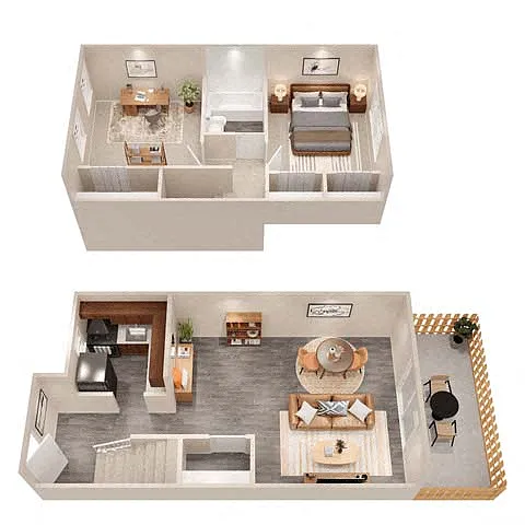 Floor plan Retreat Contemporary