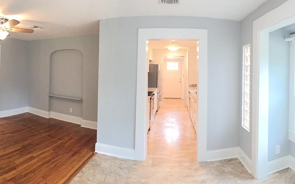 Progress Pic...wide angle view from front entry