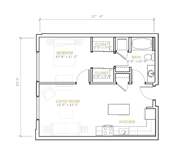 Floor plan B2