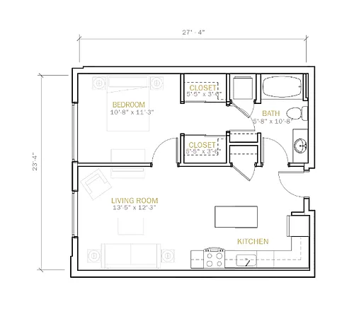 Floor plan B2