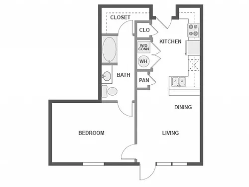 Floor plan A2a