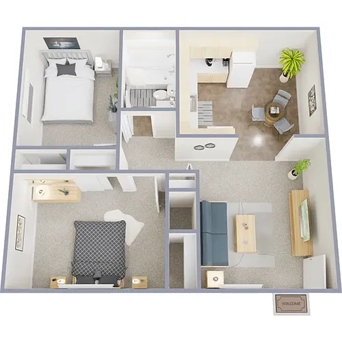 Floor plan Pikes Peak