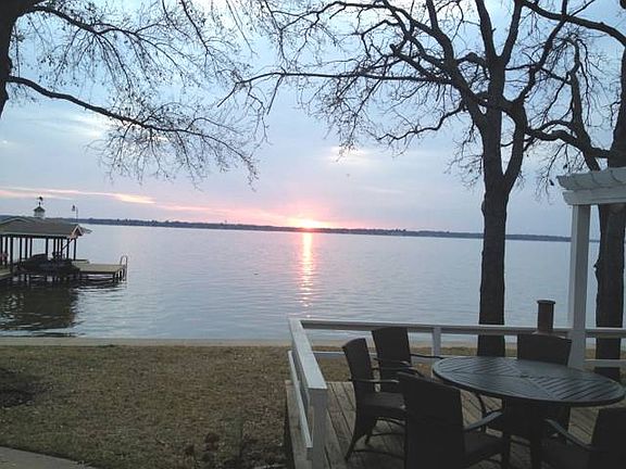 Sunset from deck