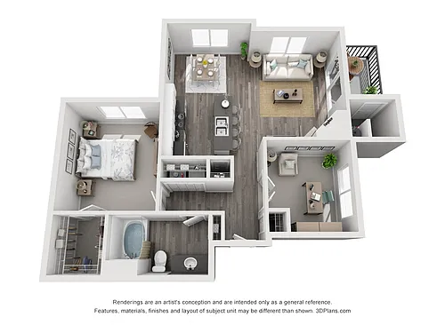 Floor plan The Sycamore