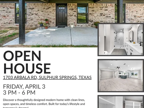 1703 Arbala Rd, Sulphur Springs, TX 75482