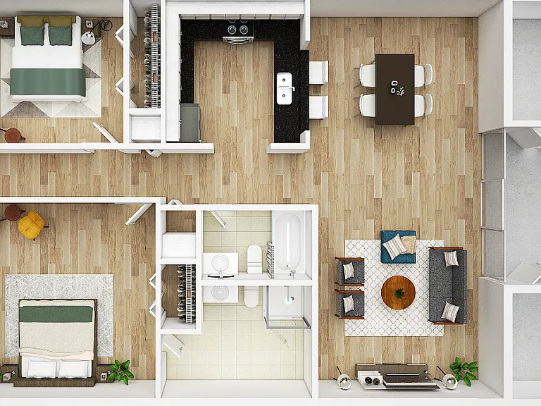 Via Delray Condominiums - 5458 Via Delray Blvd Delray Beach, FL 33484 — Photo 34