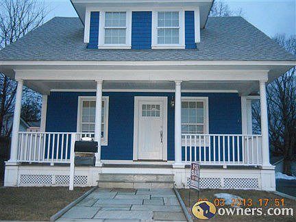 The front of the house.