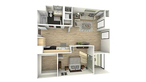 Floor plan A12 Low (Affordable)