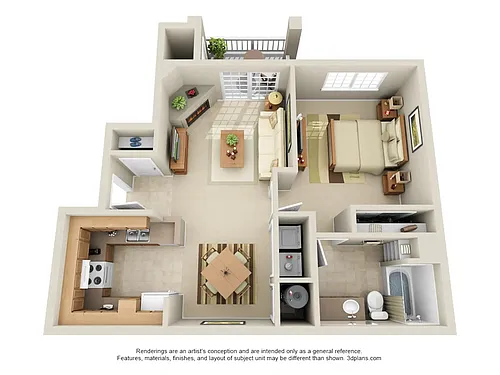 Floor plan A1R