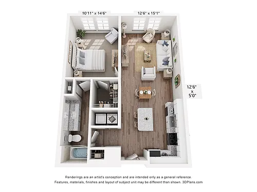 Floor plan Fontana