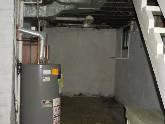 basement hot water tank