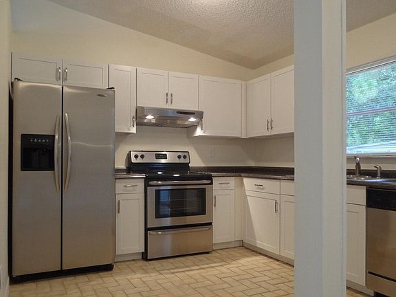 Gleaming stainless kitchen