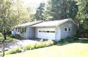 Garage on north side of house
