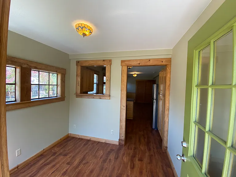 entering the apartment