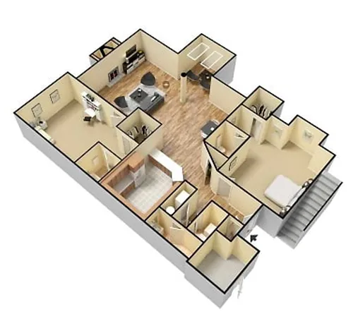 Floor plan B3