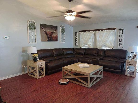 living room from front door