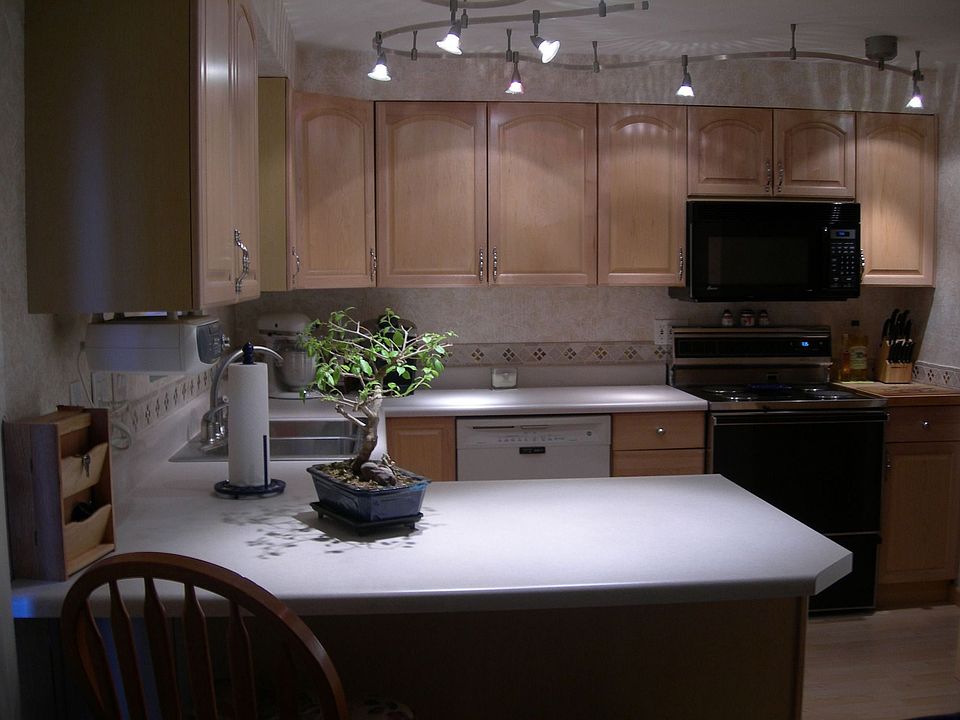 Kitchen from back door