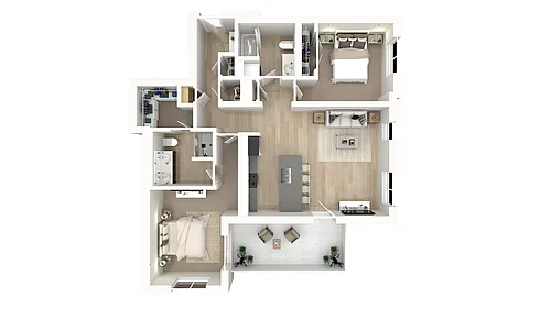 Floor plan Langbourn Penthouse