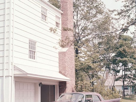 August 1961, with 1959 Chrysler Saratoga