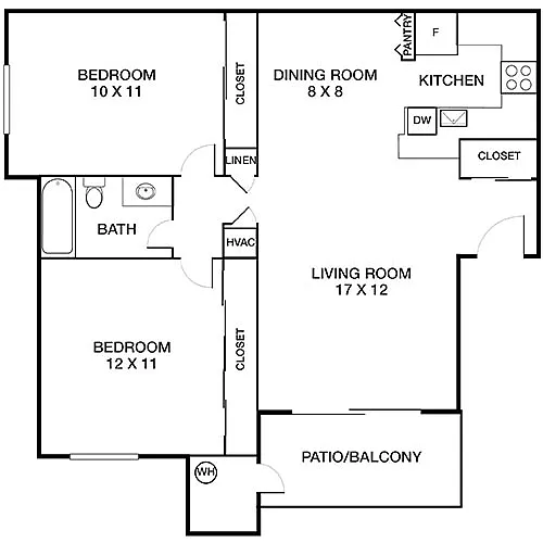 Floor plan Willow Premier