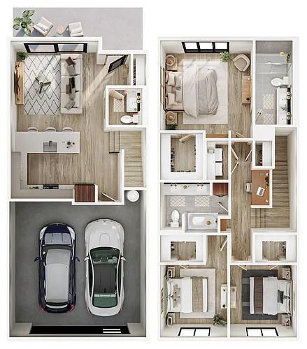 Floor plan 3X25 B