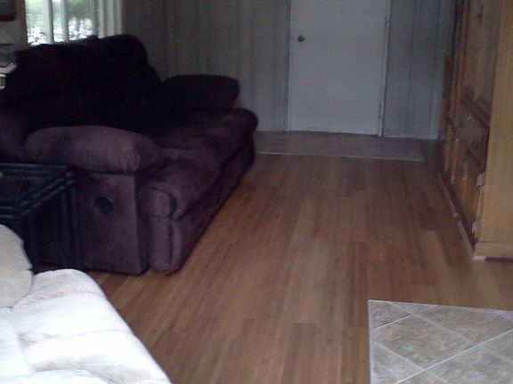 All new trim and exotic bamboo flooring
