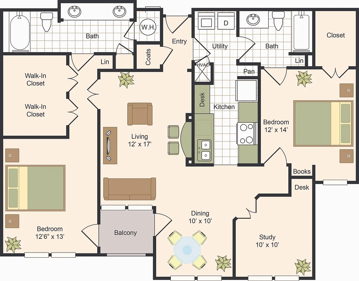 Floor plan F