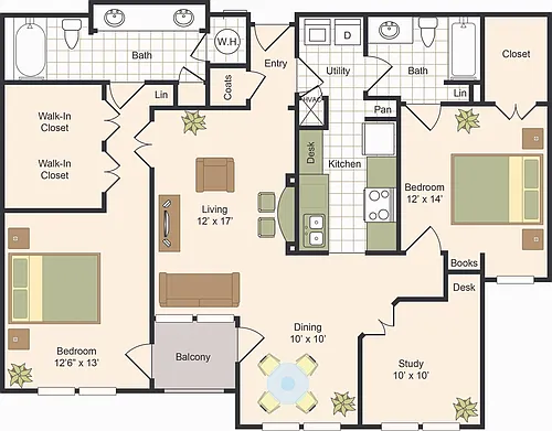 Floor plan F