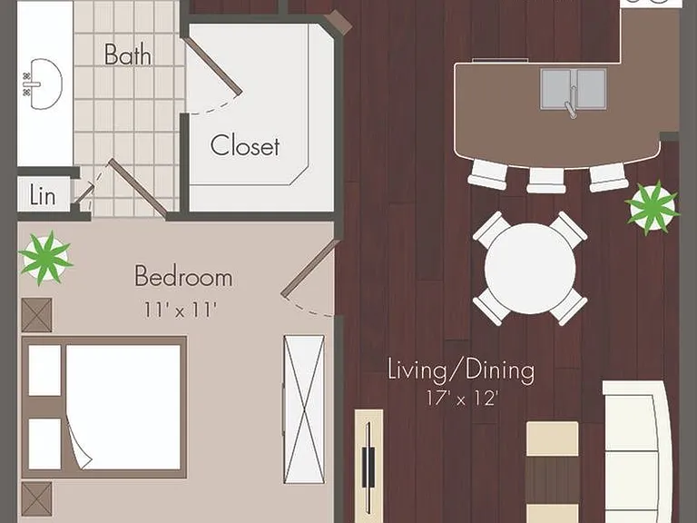 1 bedroom floor plan 1 bedroom floor plan