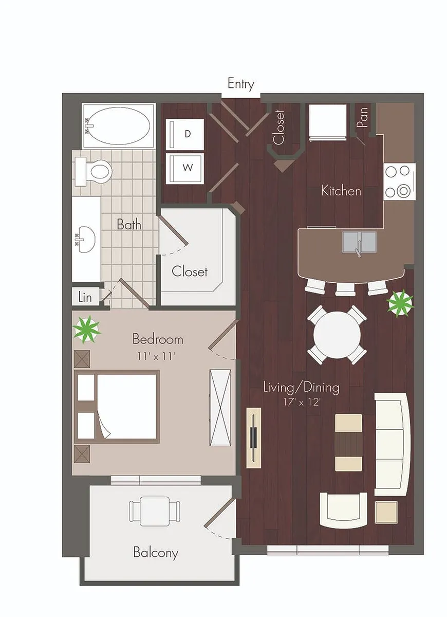 Floor plan Birdsall