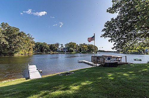 View of Dixie Lake, 2 docks 