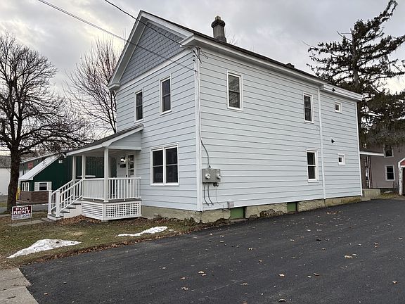 New paved driveway