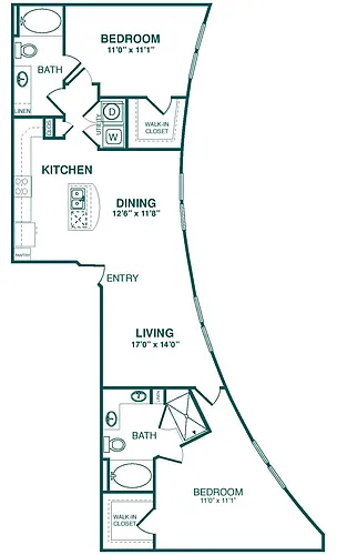 Floor plan The Brighton