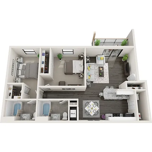 Floor plan 21E