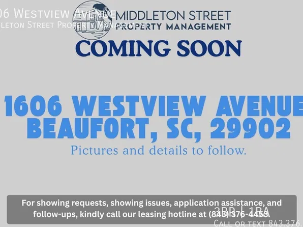 1606 Westview Ave, Beaufort, SC 29902